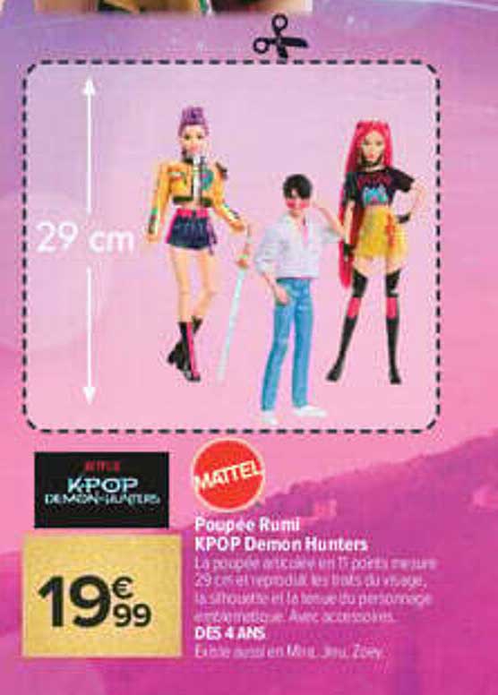 Poupée Rumi KPOP Demon Hunters