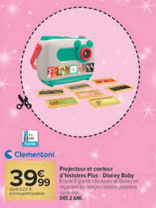 Projecteur et conteur d'histoires Plus - Disney Baby
