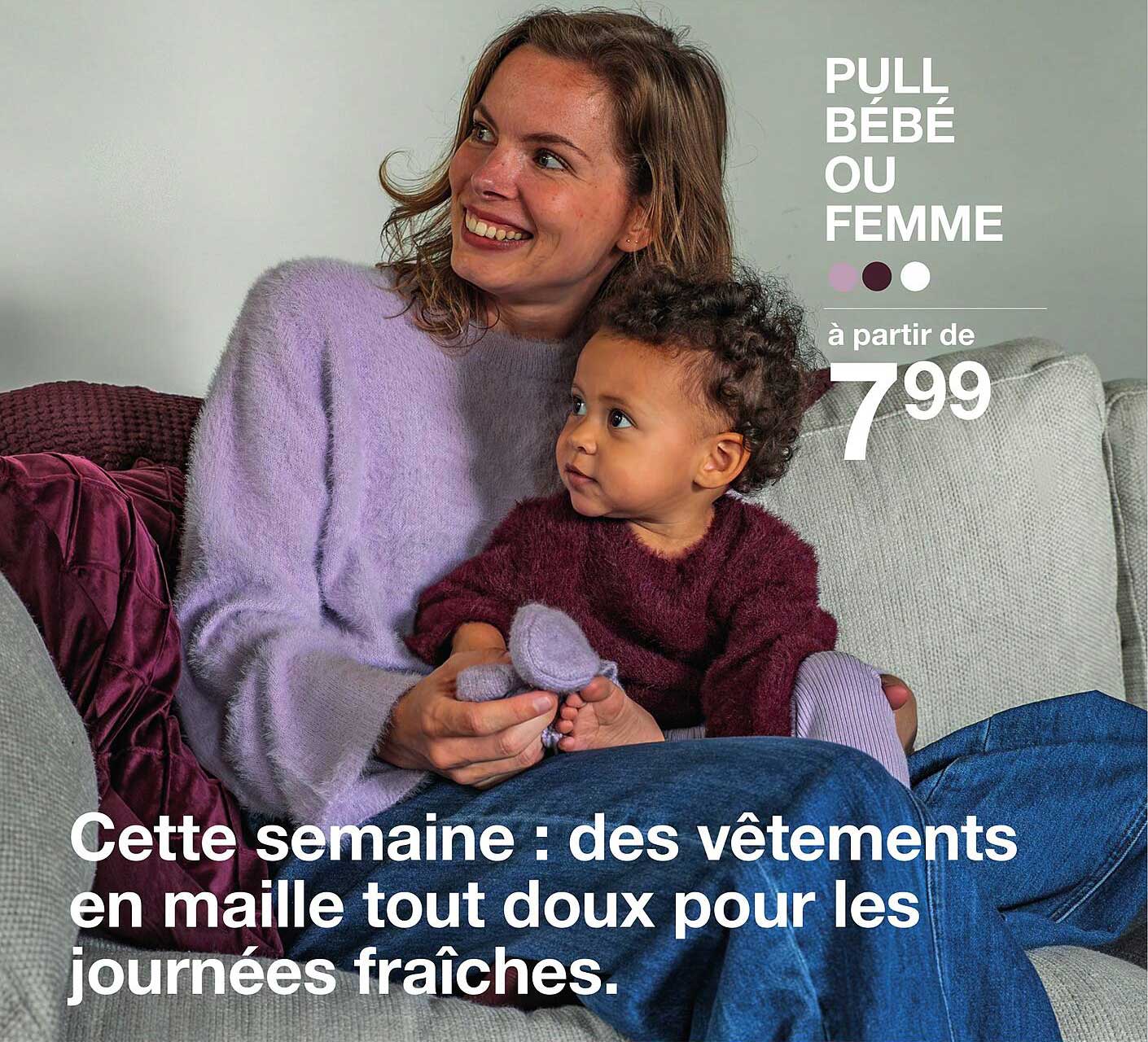 PULL BÉBÉ OU FEMME