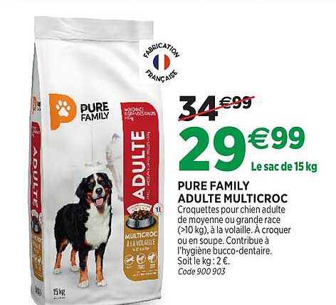 PURE FAMILY ADULTE MULTICROC