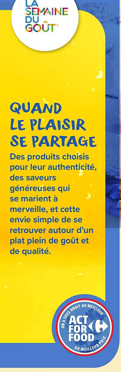 QUAND LE PLAISIR SE PARTAGE