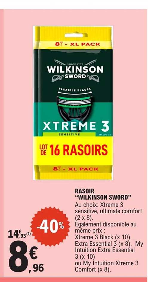 RASOIR “WILKINSON SWORD”
