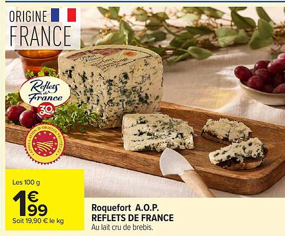 Roquefort A.O.P. REFLETS DE FRANCE