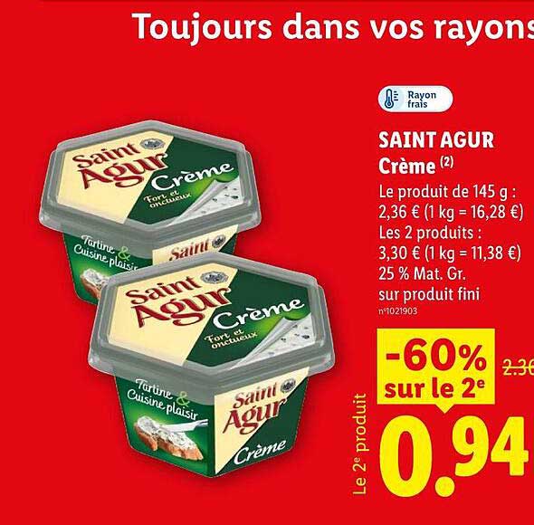 SAINT AGUR Crème (2)