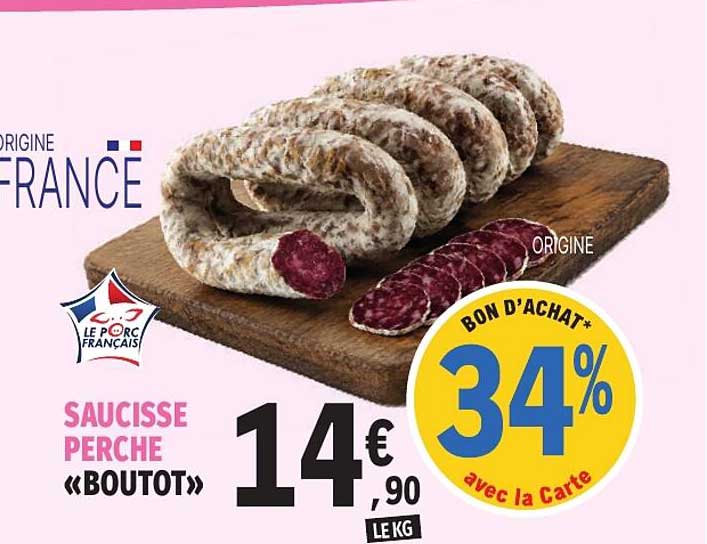 SAUCISSE PERCHE «BOUTOT»