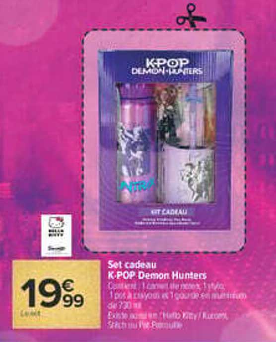 Set cadeau K-POP Demon Hunters