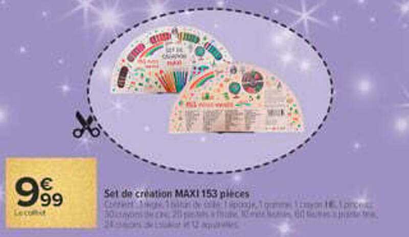 Set de création MAXI 153 pièces