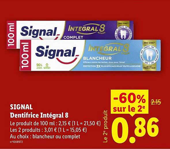 SIGNAL Dentifrice Intégral 8