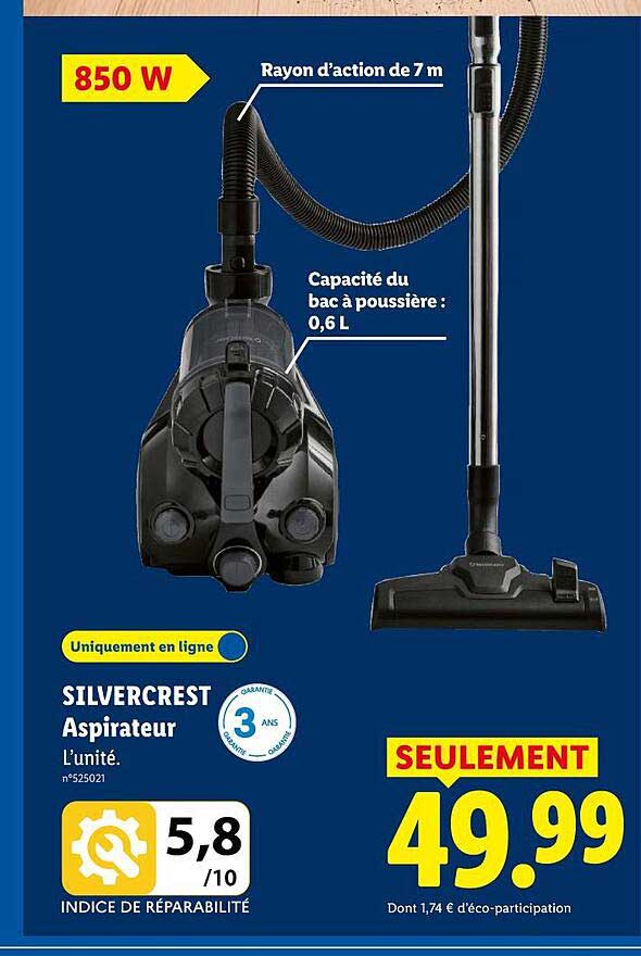 SILVERCREST Aspirateur