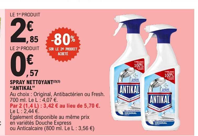 SPRAY NETTOYANT ANTIKAL