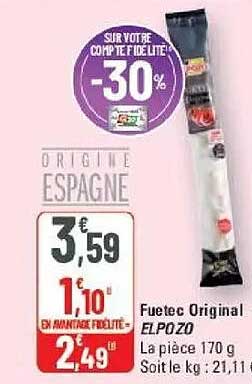 SUR VOTRE COMPTE FIDÉLITÉ -30%