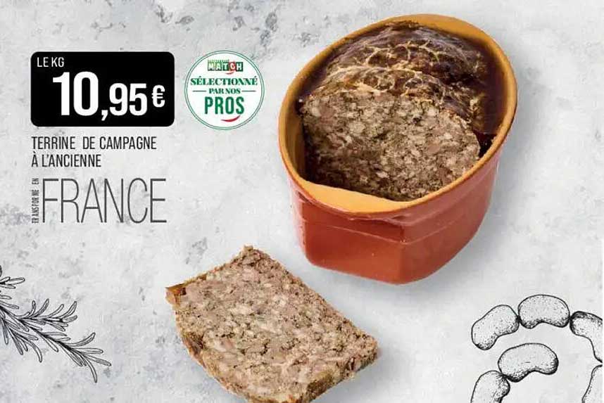 TERRINE DE CAMPAGNE À L’ANCIENNE