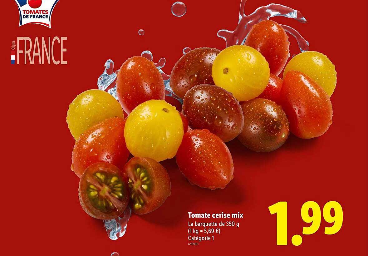 Tomate cerise mix