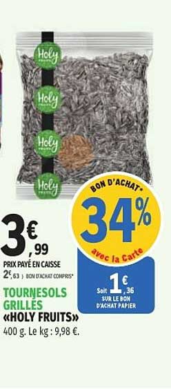 TOURNESOLS GRILLES «HOLY FRUITS»