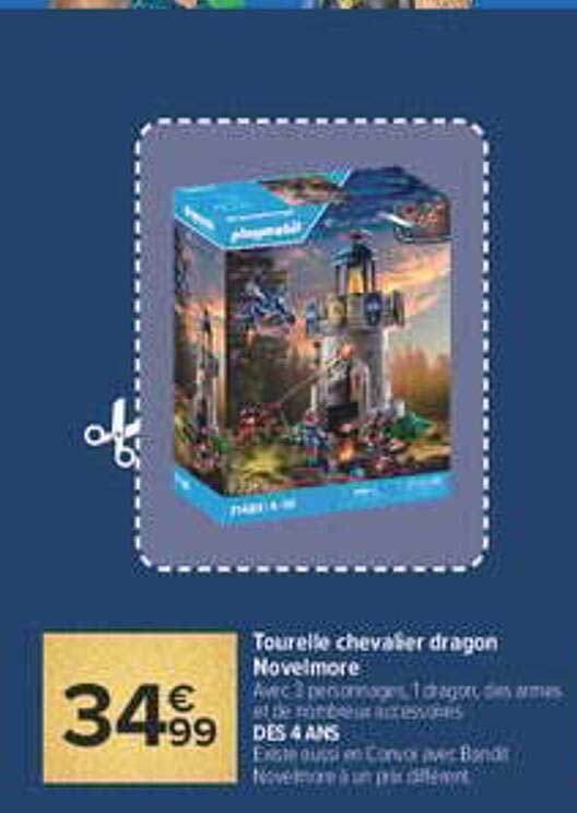 Tourrelle chevalier dragon Novelmore