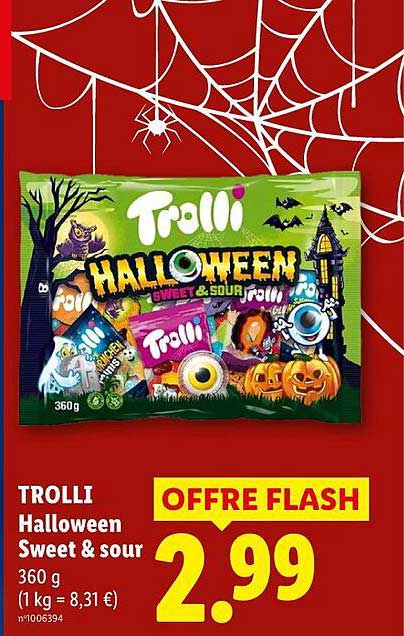 TROLLI Halloween Sweet & sour 360 g