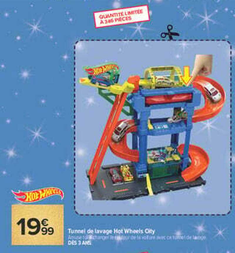 Tunnel de lavage Hot Wheels City