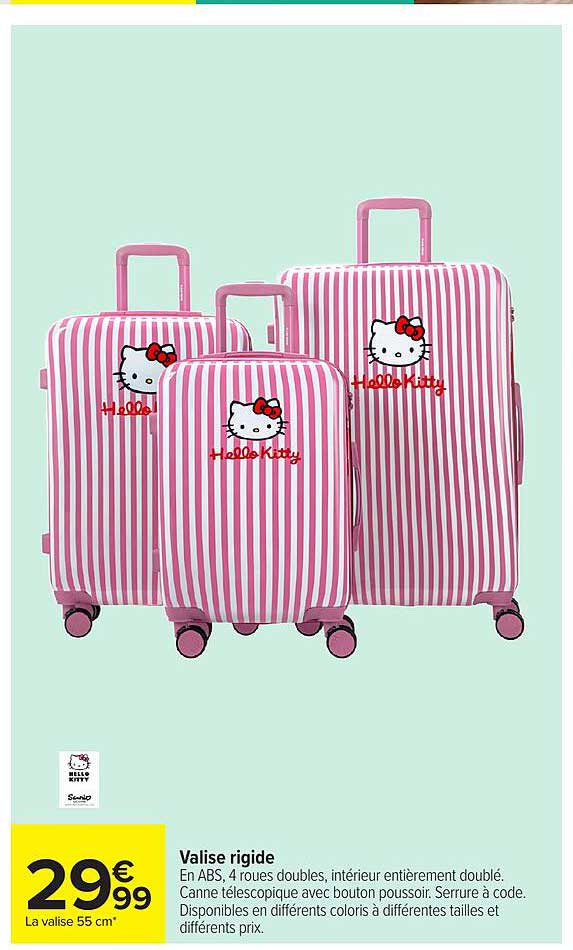 Valise rigide