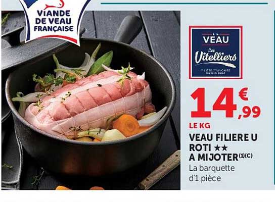 VEAU FILIERE U ROTI ** A MIJOTER (U)(C)