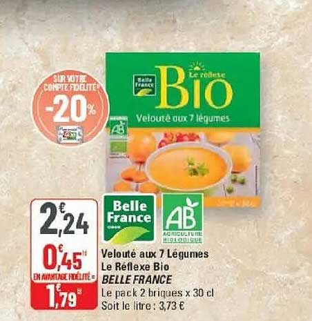 Velouté aux 7 légumes