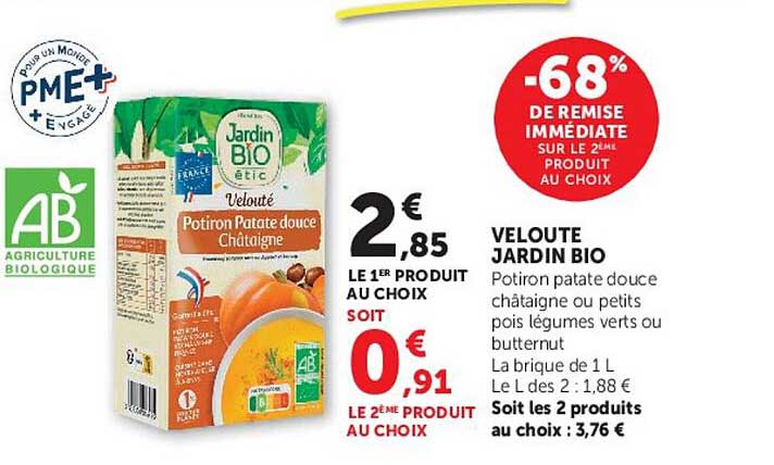 VELOUTE JARDIN BIO