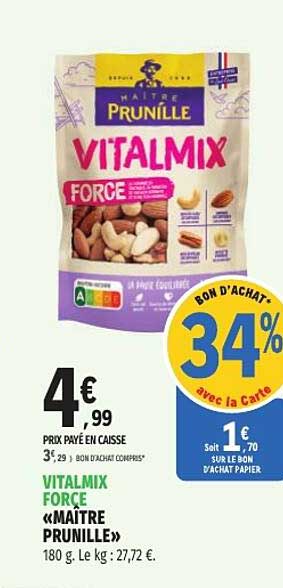 VITALMIX FORCE «MAITRE PRUNILLE»