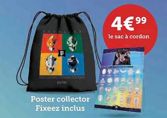 4€99 le sac à cordon