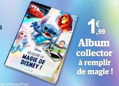 Album collector à remplir de magie !