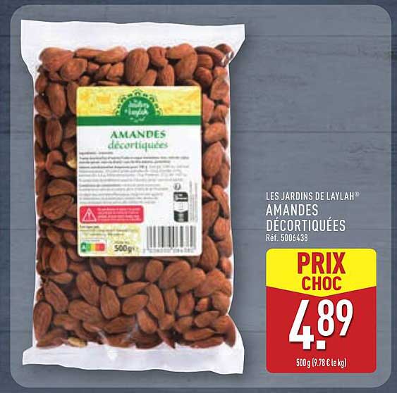 Amandes Décortiquées
