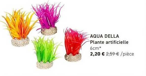 AQUA DELLA Plante artificielle 6cm