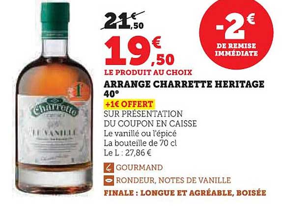 ARRANGE CHARRETTE HERITAGE 40°