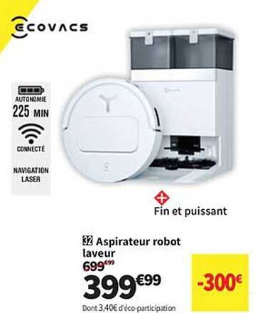 Aspireteur robot laveur
