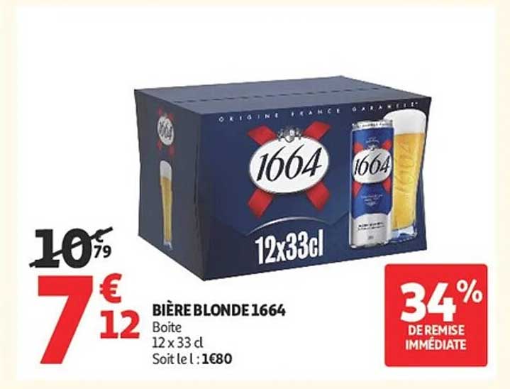 BIÈRE BLONDE 1664