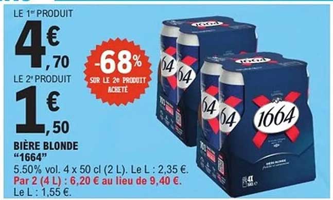 Bière Blonde "1664"