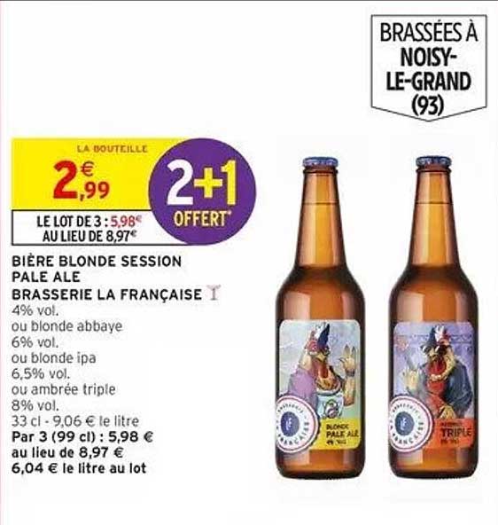 BIÈRE BLONDE SESSION PALE ALE