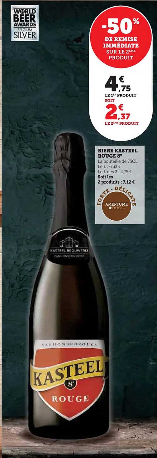 Bière Kasteel Rouge 8°