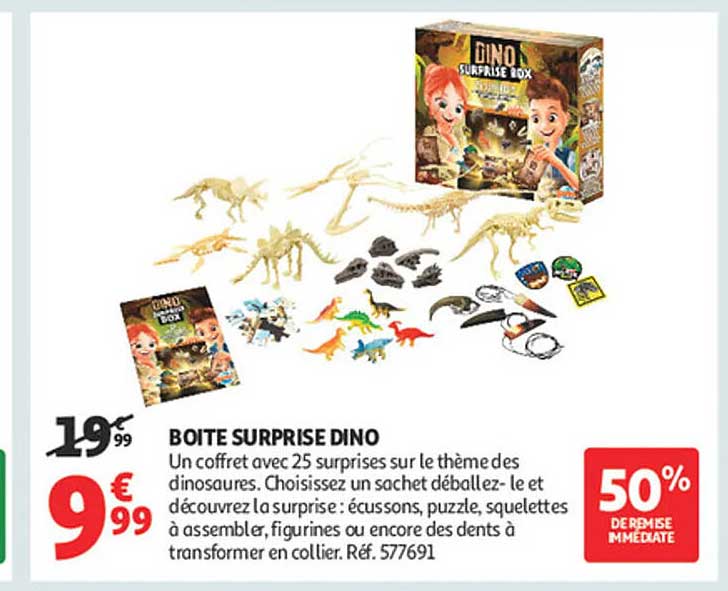 BOITE SURPRISE DINO
