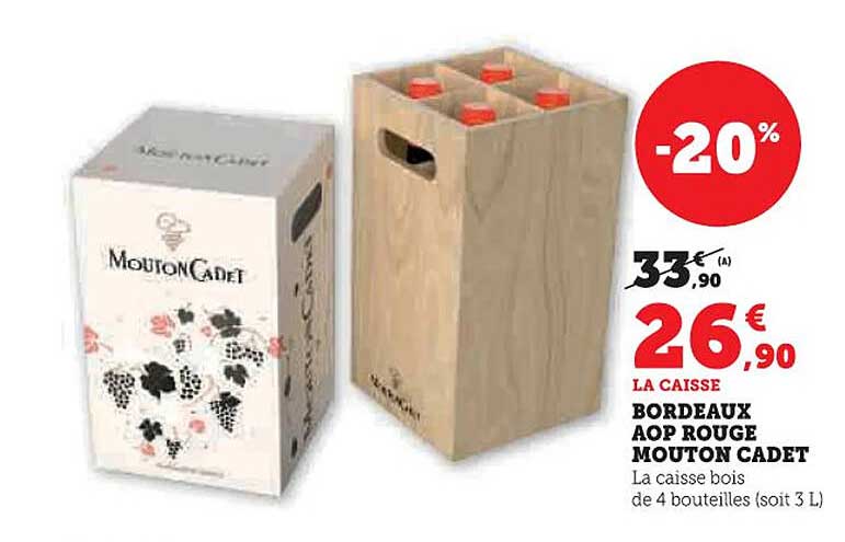 Bordeaux AOP Rouge Mouton Cadet