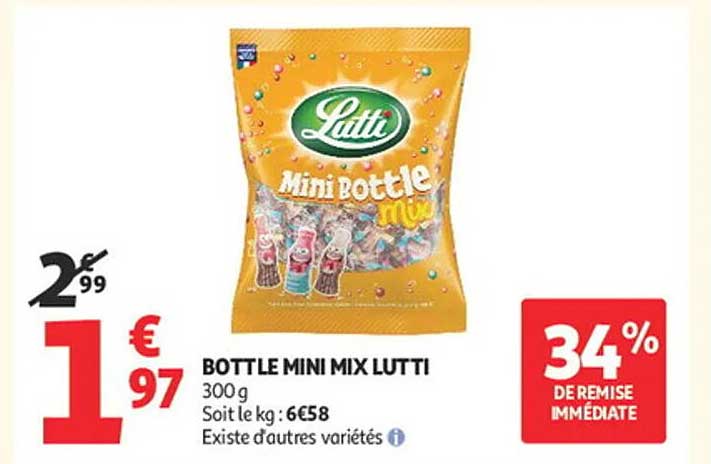 BOTTLE MINI MIX LUTTI