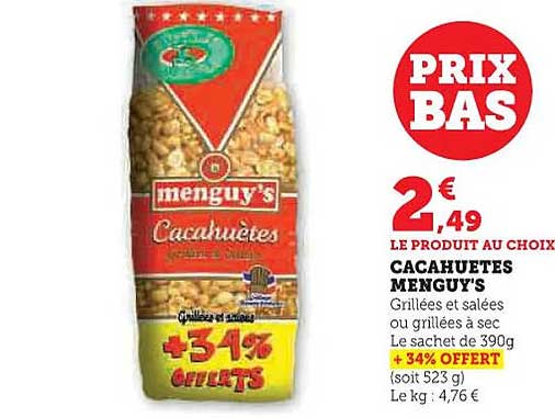CACAHUETES MENGUY'S