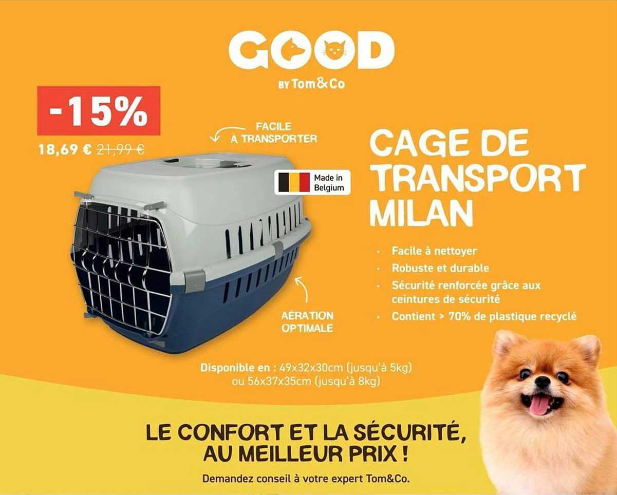 CAGE DE TRANSPORT MILAN