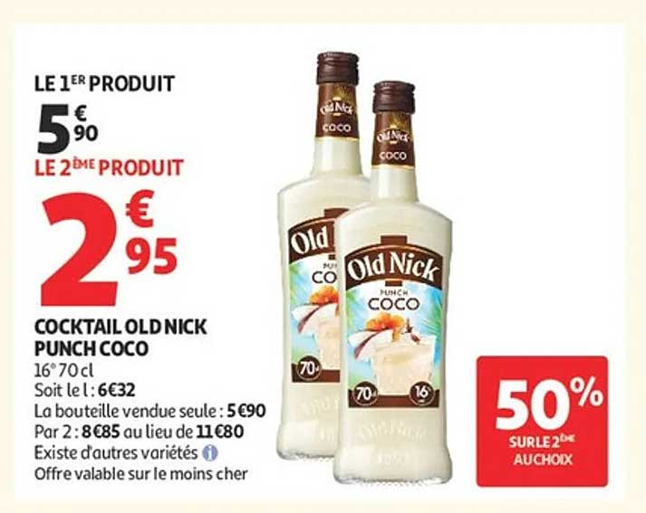 COCKTAIL OLD NICK PUNCH COCO