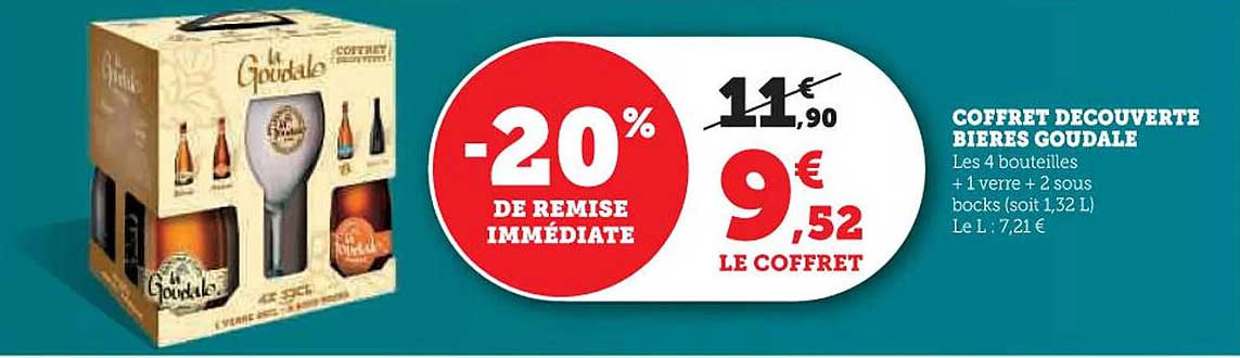 COFFRET DECOUVERTE BIÈRES GOUDALE
