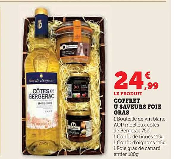 COFFRET U SAVEURS FOIE GRAS