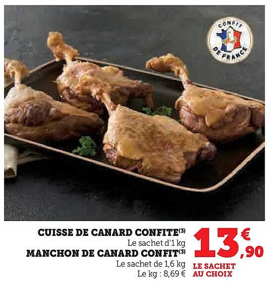 CUISSE DE CANARD CONFITE(3)