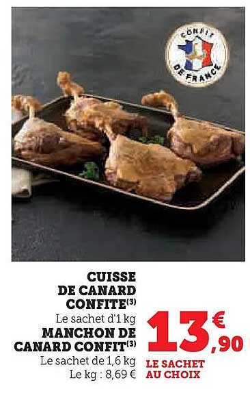 CUISSE DE CANARD CONFITE(3)