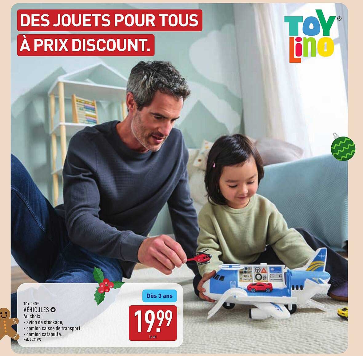 DES JOUETS POUR TOUS À PRIX DISCOUNT.