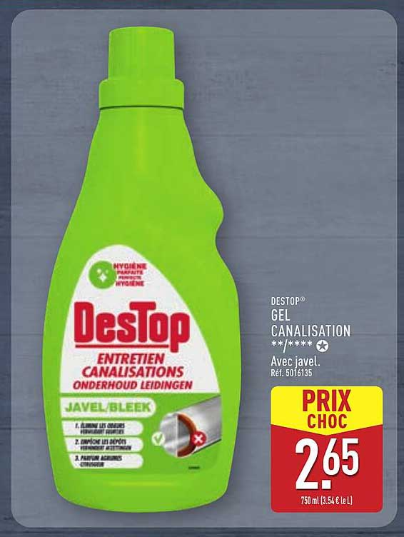 DESTOP® GEL CANALISATION