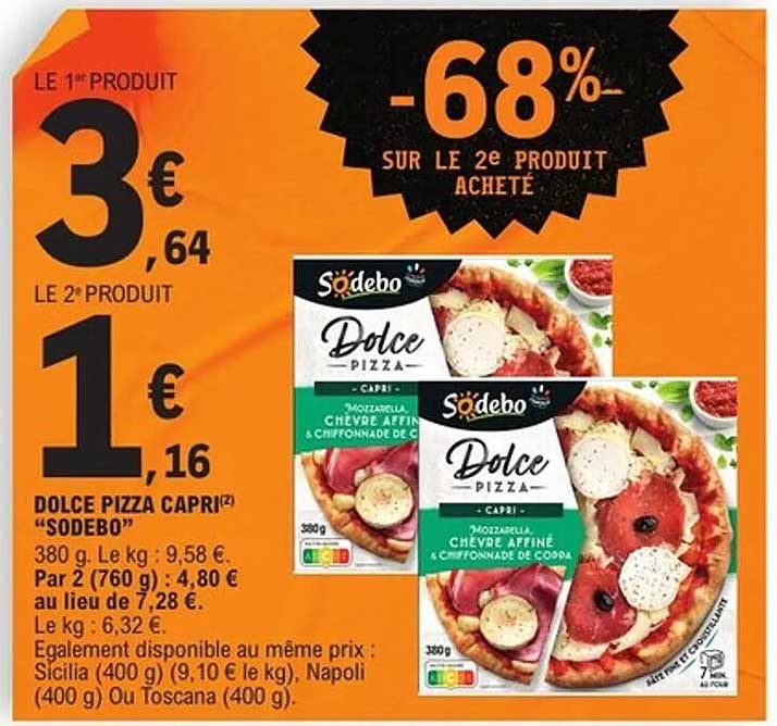 DOLCE PIZZA CAPRI® "SODEBO"