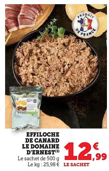 EFFILOCHE DE CANARD LE DOMAINE D'ERNEST